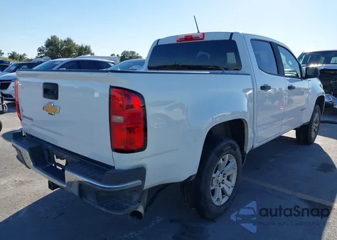 2017 Chevrolet Colorado Wt z USA, uszkodzony, nr VIN 1GCGSBE11H1294942